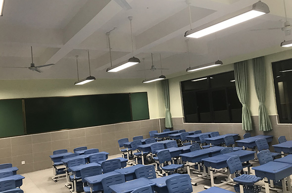 LED Lights at University Affiliated Experimental School in Shanghai