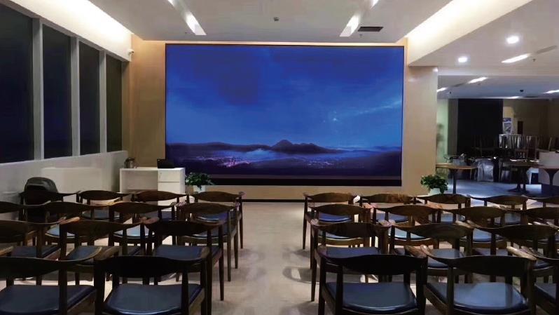 indoor LED display,fine pitch LED screen,conference room display,meeting room LED wall,corporate AV solution,high resolution LED display