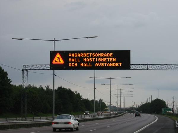 Variable Message Signs Integrated with Weather Warning Functionality