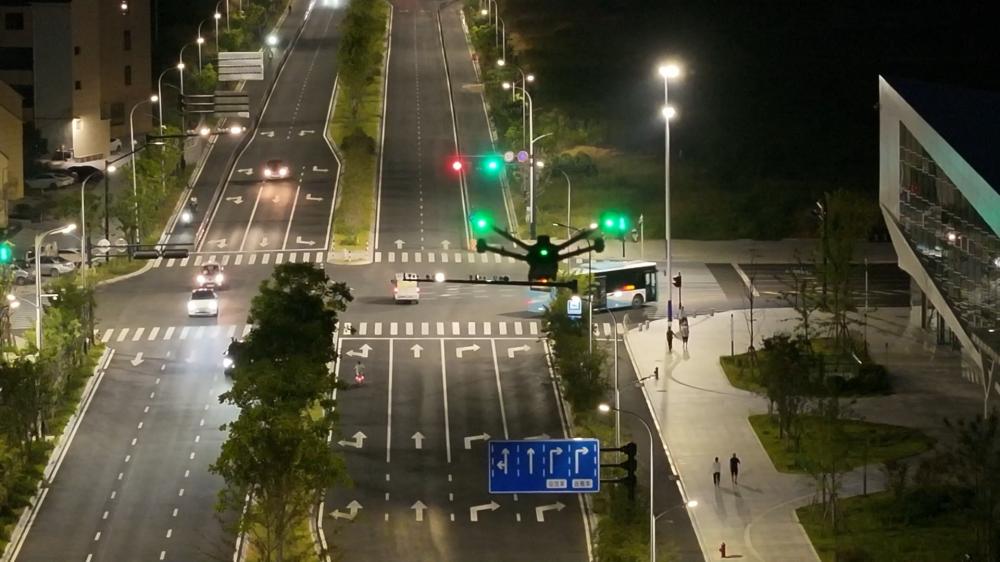 drone inspection platform, digital twin drone, AI powered drone inspection, smart city drone, urban lighting inspection, autonomous drone system