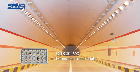 SANSI has made a new solution for tunnel lighting