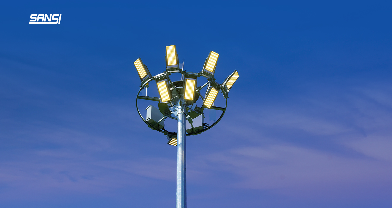 New Solution For Wide Range Lighting: Sansi High Pole Lights