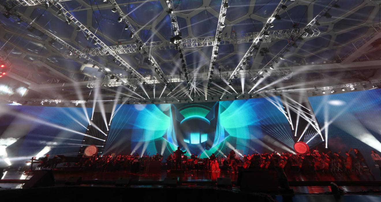 Infinitely Gorgeous! SANSI LED Rental Display Assists in Staging Commercial And Cultural Feast