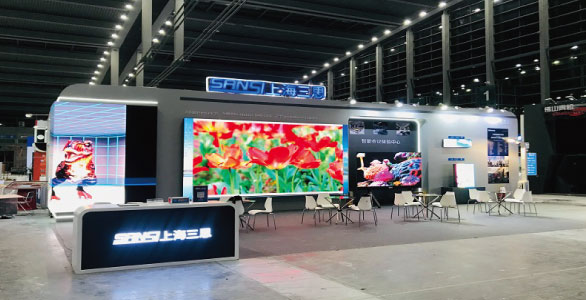 Shenzhen International LED Exhibition Hightlight: Sansi LED Display X Naked Eye 3D Creatives
