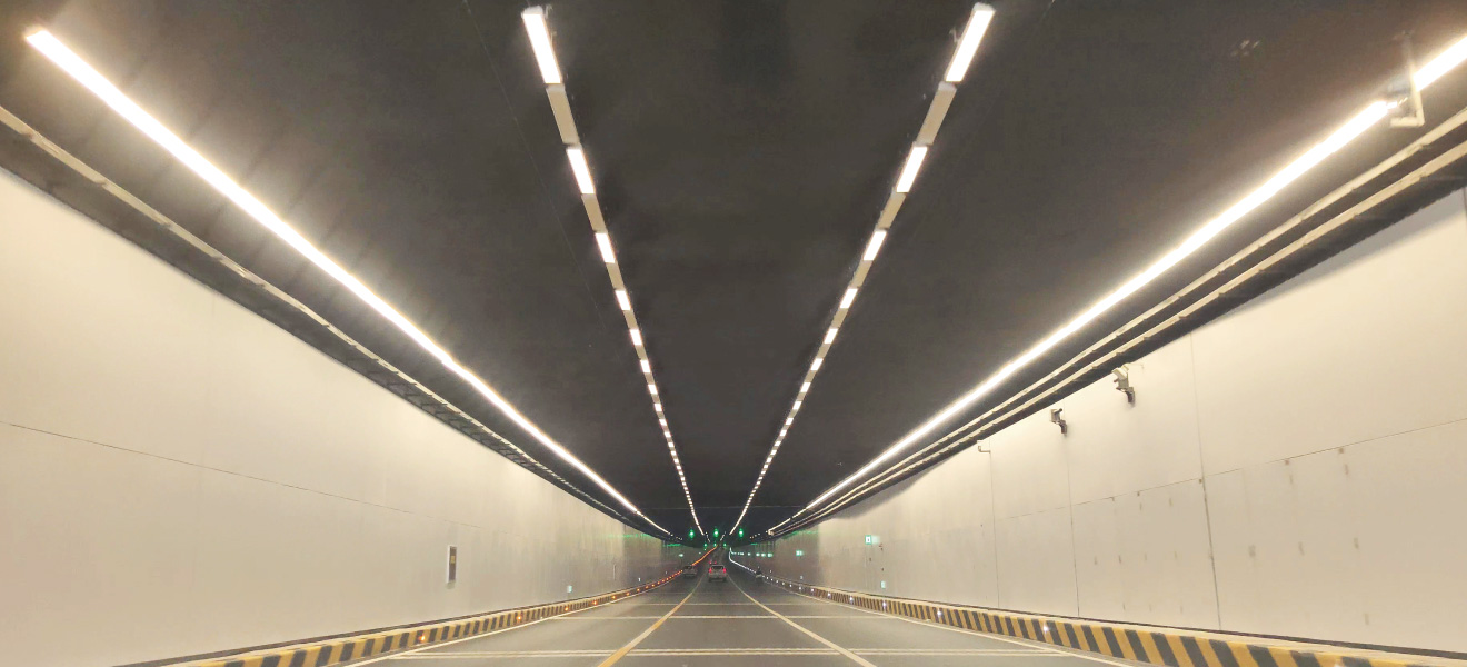 Sansi Lighted up the Xi’an Olympic Tunnel to Assist the Hosting of National Games