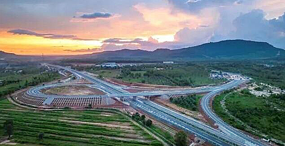 Sansi LED Technology Lights Up Cambodia's First Highway