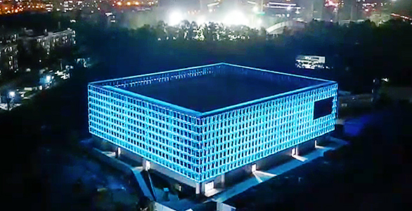 Sansi LED shines in Chengdu Chengdong Sports Park