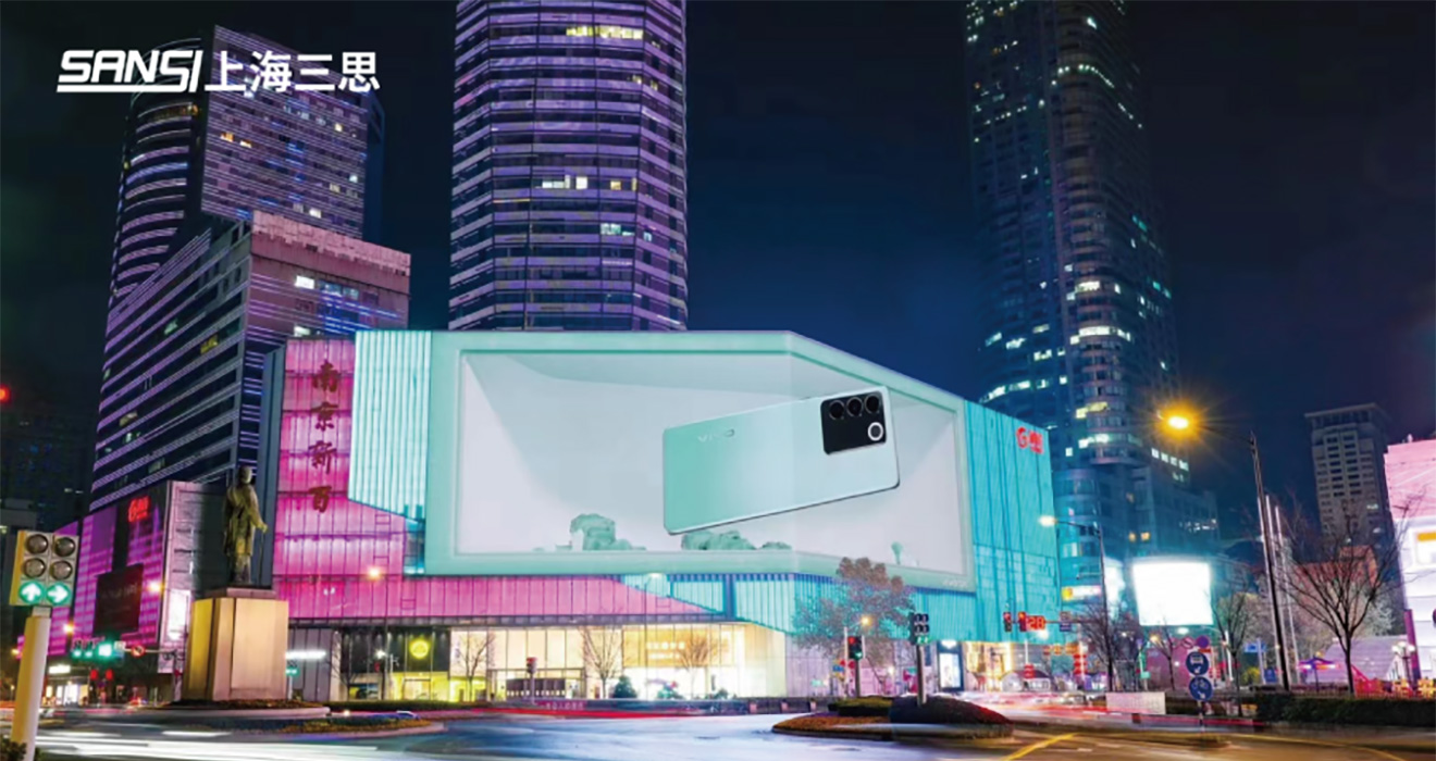 Sansi 8K LED Display Make A Stunning Appearance in Nanjing