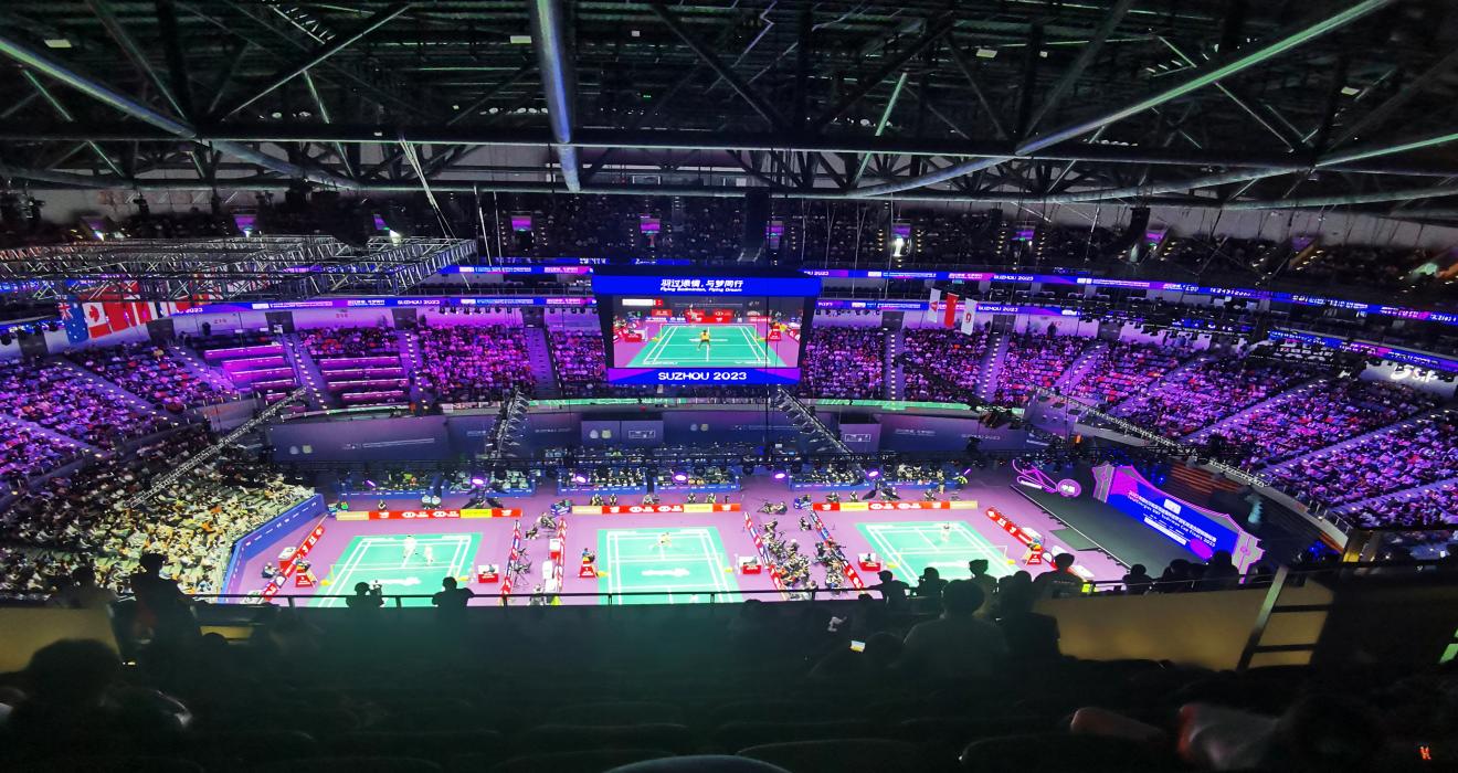 Focus on Suzhou Olympic Sports Center | Sansi LED Display Technology Ignites 2023 Sudirman Cup